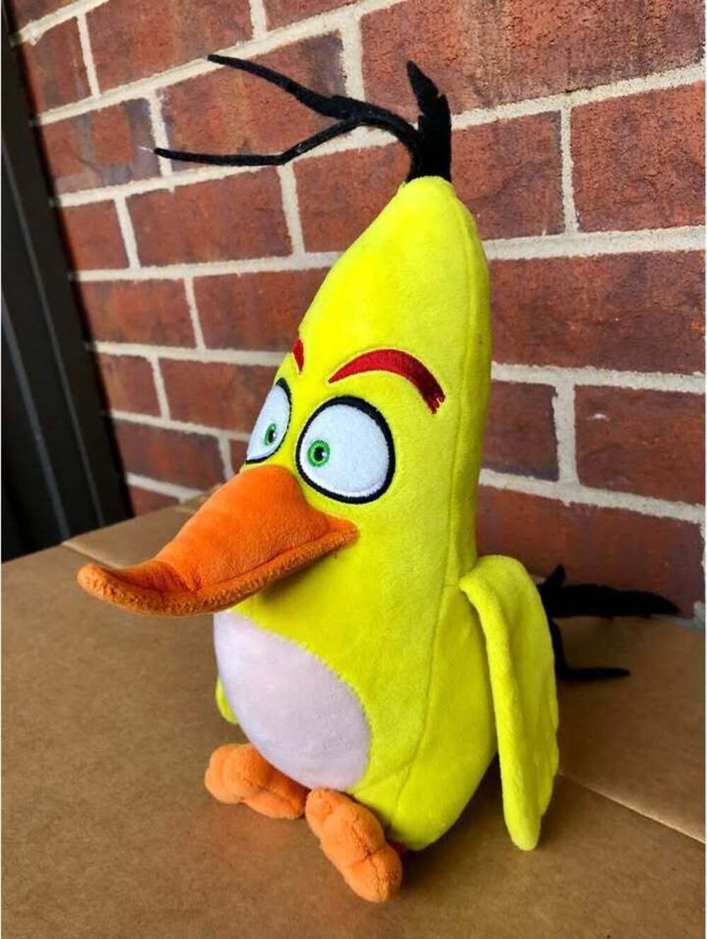 Angry Bird Chuck Plush Stuffed Animal 13 inches Movie Official Licensed Rare